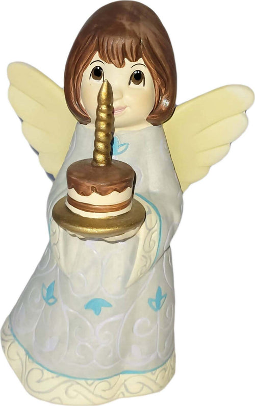 Accornero Home Angelo Della Prosperità In Gesso Colorato Statuetta Bomboniera Altezza 13,3 Cm Casa e cucina/Decorazioni per interni/Accessori decorativi/Sculture/Statue Ideart - Valdilana, Commerciovirtuoso.it