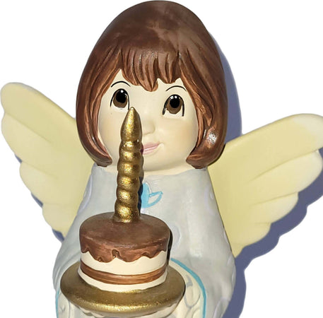 Accornero Home Angelo Della Prosperità In Gesso Colorato Statuetta Bomboniera Altezza 13,3 Cm Casa e cucina/Decorazioni per interni/Accessori decorativi/Sculture/Statue Ideart - Valdilana, Commerciovirtuoso.it