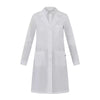 Camice Siria Bianco Camice Donna Manica Lunga No Stiro Farmacia Medicale