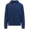 Guess felpa blu con zip e cappuccio M5YQ48 KCN01 G7EG