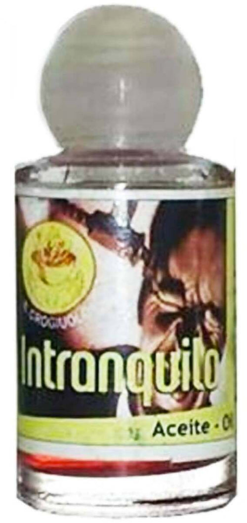 ACEITE OIL OLIO INTRANQUILO 5 ML ESOTERISMO SANTERIA BRASILE