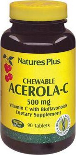 ACEROLA-C-Masticabile-500-Mg-integratore-alimentare-90-tavolette-La-Strega
