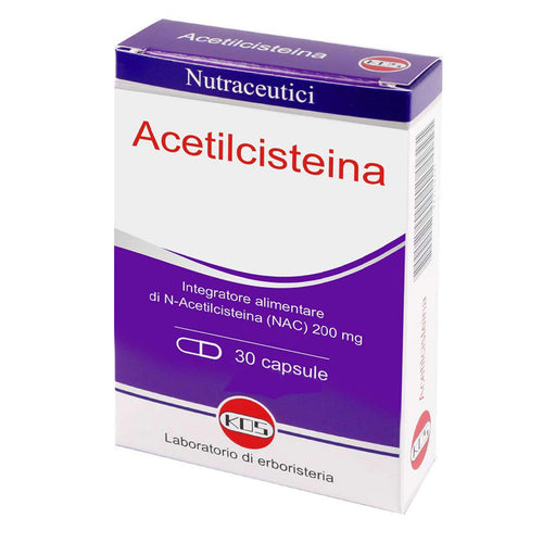 Acetilcisteina 30 capsule