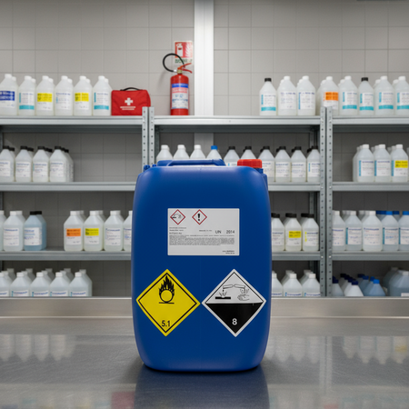 Acqua Ossigenata 25 Lt 130 Volumi Perossido D'idrogeno Sbiancante Ossidante