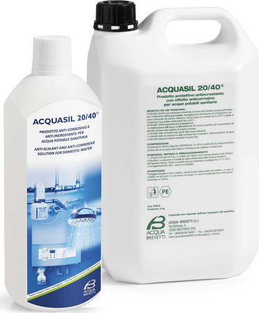 Acquabrevetti-Acquasil-20/40-Antincrostante-ed-Anticorrosivo-Flaconi-da-1Kg-e-5-Kg-Liquido
