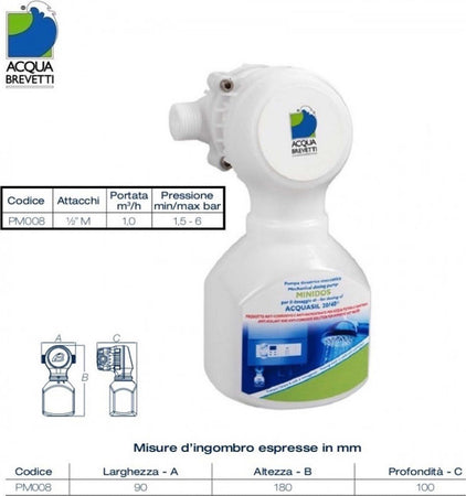 Acquabrevetti-Minidos-da-1/2-PM008-Pompa-dosatrice-volumetrica-meccanica-proporzionale-per-il-dosaggio-di-AcquaSIL-20/40