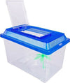 Acquario Vaschetta Pesci Tartarughe Coperchio Maniglia Presa Aria 18x11x12 Cm Prodotti per animali domestici/Pesci e animali d'acqua/Acquari e bocce per pesci/Acquari Trade Shop italia - Napoli, Commerciovirtuoso.it