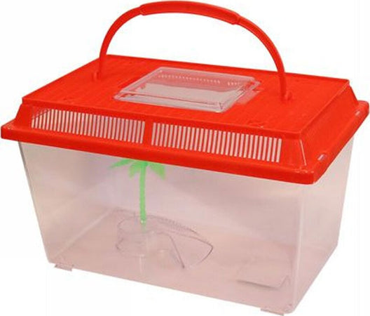 Acquario Vaschetta Pesci Tartarughe Coperchio Maniglia Presa Aria 27x16x17 Cm Prodotti per animali domestici/Pesci e animali d'acqua/Acquari e bocce per pesci/Acquari Trade Shop italia - Napoli, Commerciovirtuoso.it