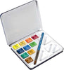 Acquerelli Aquafine - colori assortiti - Daler Rowney - scatola metallo 10 acquerelli + pennello + tavolozza Giochi e giocattoli/Attività creative/Accessori per disegnare e colorare/Pittura/Acquarelli Eurocartuccia - Pavullo, Commerciovirtuoso.it