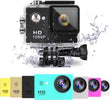 Action Cam Full Hd 1080p Con Custodia Impermeabile Subacqueo Sport Camera Kit Elettronica/Foto e videocamere/Action camera e accessori/Action camera Trade Shop italia - Napoli, Commerciovirtuoso.it