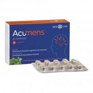 Acumens biosline 30compresse favoriscono la memoria e le funzioni cognitive