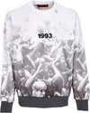 ACUPUNCTURE-Felpa-Leggera-Girocollo-Uomo-Crowd-Crewneck-White-da-uomo
