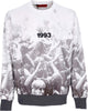 ACUPUNCTURE-Felpa-Leggera-Girocollo-Uomo-Crowd-Crewneck-White-da-uomo