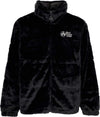 ACUPUNCTURE-Pelliccia-Uomo-Logo-Jacket-Black-da-uomo