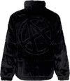 ACUPUNCTURE-Pelliccia-Uomo-Logo-Jacket-Black-da-uomo