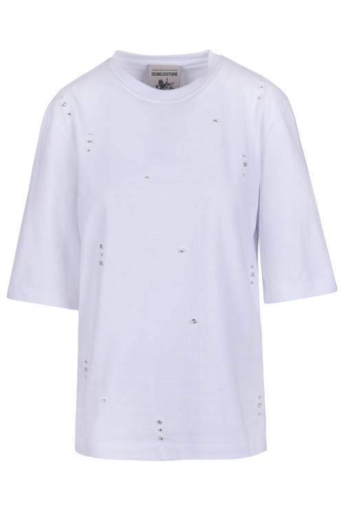 Semi-Couture Semi Couture - T-shirt - 470942 - Bianco da donna