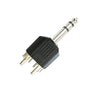 Adattatore audio Jack 6.3 mm > 2 RCA Maschio
