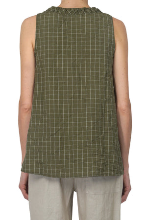 MAMA B Mama B - Top - 450656 - Verde/Latte da donna