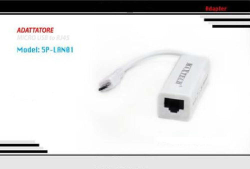 Adattatore 5 Pin Micro Usb A Rete Lan Ethernet Rj45 Per Android Maxtech 5p-lan01 Informatica e Videogiochi > Periferiche di rete > Cavi di Rete Trade Shop italia - Napoli, Commerciovirtuoso.it