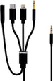 Adattatore 6in1 Da Cavo Jack 3,5mm A Lightning Type-c Jack 3,5mm M F 1mt Q-sx12 Elettronica/Informatica/Accessori/Accessori per Tablet PC/Caricatori e Adattatori Trade Shop italia - Napoli, Commerciovirtuoso.it