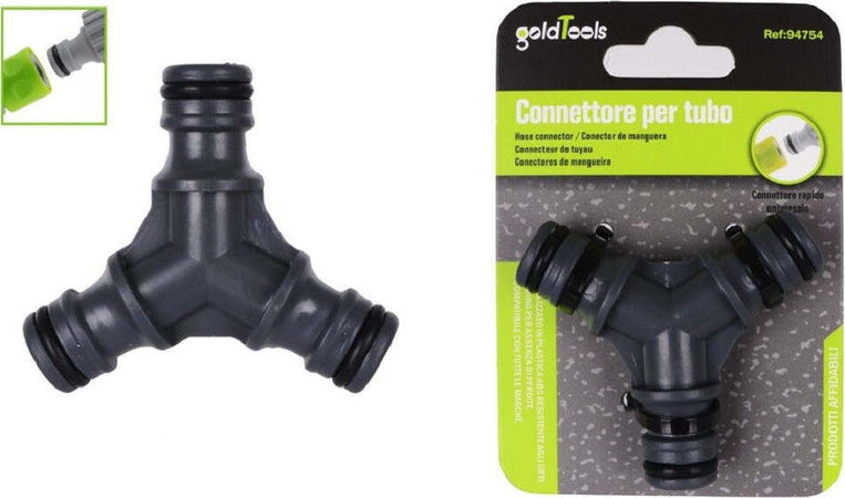 Adattatore A 3 Vie Per Tubi Con Innesto Rapido Universale Connettore Abs 94754 Giardino e giardinaggio/Attrezzi da giardino e attrezzature per l'irrigazione/Attrezzature per l'irrigazione/Pompe e accessori/Parti e connettori Trade Shop italia - Napoli, Commerciovirtuoso.it