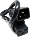 Adattatore alimentazione Dell 0JM291 60cm da C19 a C20 Power Cord per Server Workstation PowerEdge PowerVault 16A PSU