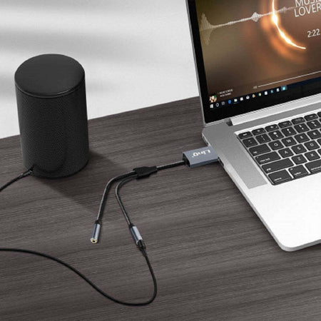 Adattatore Audio Usb Maschio A 2 Jack Aux 3.5mm Femmina Microfono Cavo 30cm U3532 Elettronica/Cuffie auricolari e accessori/Cuffie/Cuffie In-Ear Trade Shop italia - Napoli, Commerciovirtuoso.it