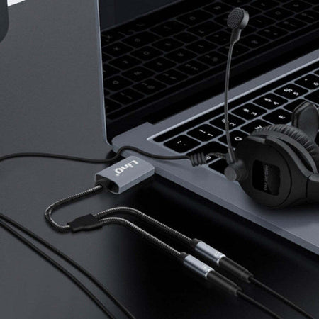 Adattatore Audio Usb Maschio A 2 Jack Aux 3.5mm Femmina Microfono Cavo 30cm U3532 Elettronica/Cuffie auricolari e accessori/Cuffie/Cuffie In-Ear Trade Shop italia - Napoli, Commerciovirtuoso.it