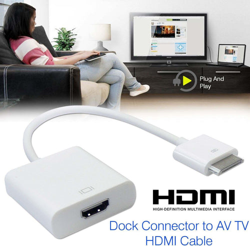 ADATTATORE CAVO DOCK HDMI PER IPHONE IPAD SCHERMO FILM MIRROR TV TELEVISIONE Elettronica/Informatica/Accessori/Cavi e accessori/Cavi/Cavi HDMI Trade Shop italia - Napoli, Commerciovirtuoso.it