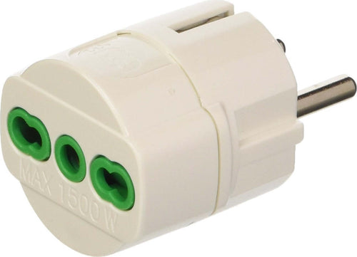 ADATTATORE CON SPINA TEDESCA SCHUKO E PRESA BIPASSO 10-16A RIDUZIONE BOSCH Illuminazione/Illuminazione per interni/Lampade/Basi per lampade Trade Shop italia - Napoli, Commerciovirtuoso.it