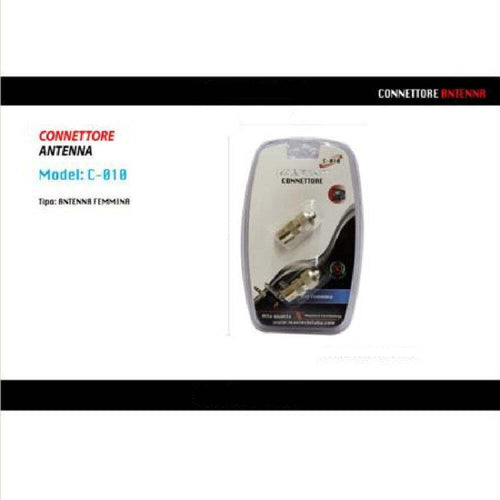 Adattatore Connettore Antenna Femmina Cavo Coassiale Antenna Tv Maxtech C-010 Elettronica e telefonia > Accessori Audio e Video > Adattatori Video Trade Shop italia - Napoli, Commerciovirtuoso.it