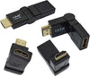 Adattatore-Connettore-Da-Hdmi-Maschio-A-Hdmi-Femmina-360°-Gomito-Girevole-Hdmf-360
