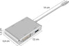 Adattatore Convertitore Audio Video 4in1 Da Type-c A Vga Hdmi Dvi Usb3.0 Tpc-444 Elettronica/Informatica/Accessori/USB Hub Trade Shop italia - Napoli, Commerciovirtuoso.it