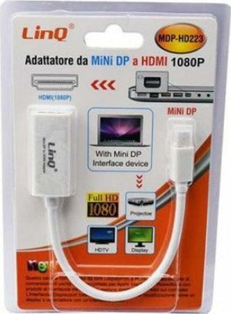 Adattatore Convertitore Cavo Da Mini Displayport (mini Dp) A Hdmi 1080p Mdp-hd223 Elettronica/Informatica/Accessori/Cavi e accessori/Cavi/Cavi HDMI Trade Shop italia - Napoli, Commerciovirtuoso.it