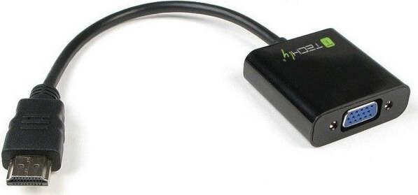 Adattatore-Convertitore-Da-Hdmi-Maschio-A-Vga-Femmina-Con-Uscita-Audio-Per-Pc