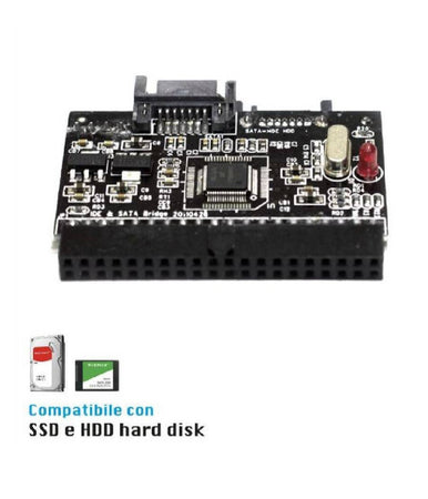 Adattatore Convertitore Dati Ide Sata Interno Bidirezionale Maxtech Ide-001