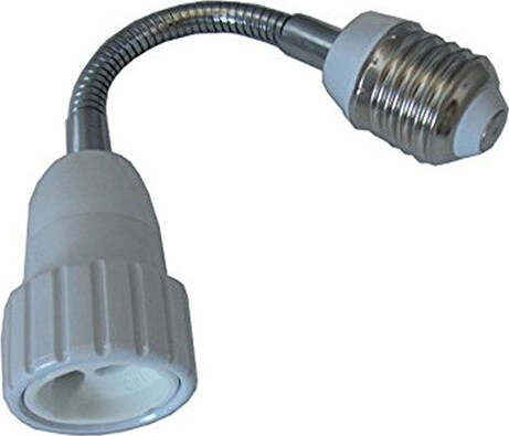 ADATTATORE CONVERTITORE PER LAMPADINA DA E27 A GU10 CON PROLUNGA FLESSIBILE 20CM Illuminazione/Illuminazione per interni/Lampade/Basi per lampade Trade Shop italia - Napoli, Commerciovirtuoso.it