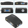 ADATTATORE CONVERTITORE VIDEO DA VGA RCA S-VIDEO IN VGA OUT PC NOTEBOOK NERO Elettronica/Informatica/Accessori/Cavi e accessori/Cavi/Cavi VGA Trade Shop italia - Napoli, Commerciovirtuoso.it
