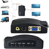 ADATTATORE CONVERTITORE VIDEO DA VGA RCA S-VIDEO IN VGA OUT PC NOTEBOOK NERO Elettronica/Informatica/Accessori/Cavi e accessori/Cavi/Cavi VGA Trade Shop italia - Napoli, Commerciovirtuoso.it