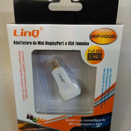 Adattatore Da Mini Displayport Maschio A Vga Femmina Convertitore 1080p Mdp-vga262 Elettronica/Informatica/Accessori/Adattatori/Adattatori maschio/femmina Trade Shop italia - Napoli, Commerciovirtuoso.it