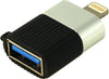 Adattatore-Da-USB-A-Femmina-a-Lightning-Maschio-Con-Portachiave-Incluso-Zorei