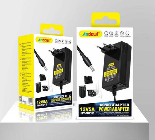 Adattatore Di Alimentazione Trasformatore Universale Stabilizzato 12v/5a Qy-9012 Elettronica/Informatica/Accessori/Accessori per PC portatili/Caricabatterie e docking station/Caricatori e alimentatori Trade Shop italia - Napoli, Commerciovirtuoso.it
