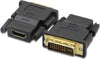 Adattatore DVI-I Dual Link Maschio (24+5) a HDMI Femmina 2K 4K FullHD