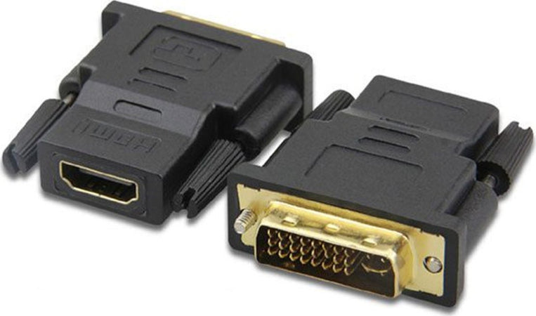 Adattatore DVI-I Dual Link Maschio (24+5) a HDMI Femmina 2K 4K FullHD