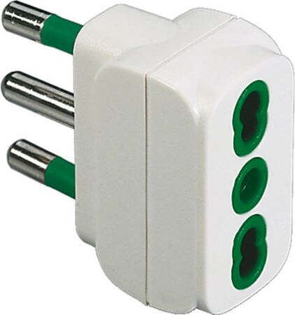 Adattatore-elettrico-Fanton-82110-Bianco-e-Verde