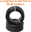 ADATTATORE INDUSTRIALE 3 PRESE 16A CON CAVO 2.2METRI - CAVO IN NEOPRENE 3G2.5 - PROTEZIONE IP67