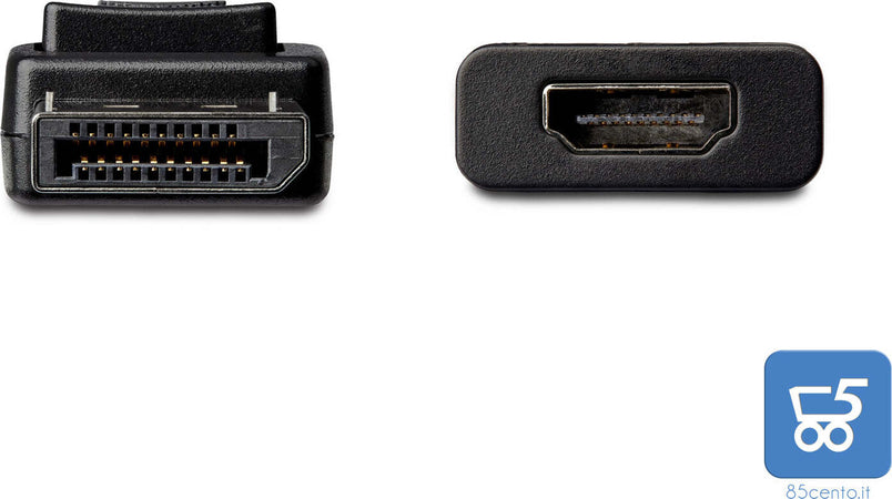 Adattatore Monitor da uscita DisplayPort  a ingresso HDMI Risoluzione massima 4K Compatibile Hd Ati Ge-Force Uscita Video - Adattatore DP TO HDMI