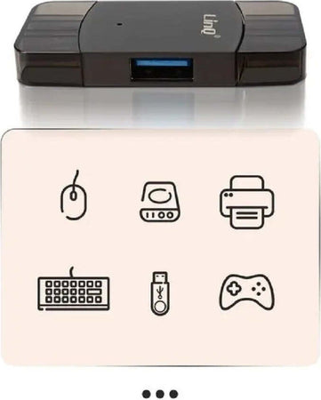 Adattatore Otg 2in1 Type-c + Lightning + 2xusb Femmina Otg-u829 Trasferimento Dati Elettronica/Informatica/Accessori/Adattatori/Adattatori USB a USB Trade Shop italia - Napoli, Commerciovirtuoso.it