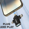 Adattatore Otg Da Usb-c Micro-usb Lightning Verso Usb 3.0 Femmina 3 In 1 Otqu930 Elettronica/Cellulari e accessori/Accessori/Cavi e adattatori/Cavi Lightning Trade Shop italia - Napoli, Commerciovirtuoso.it