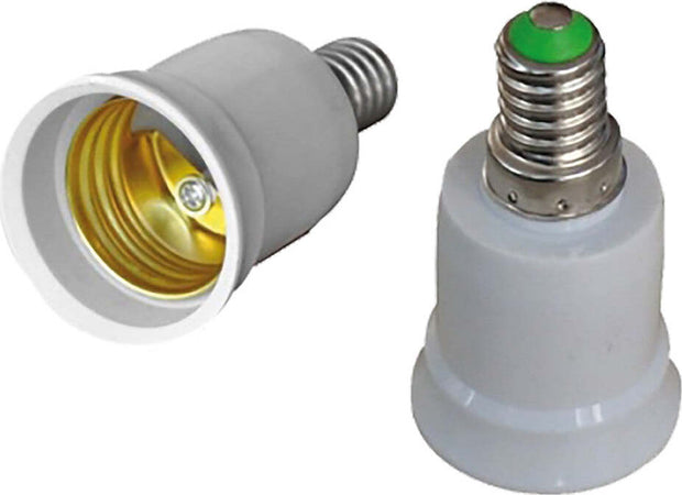 ADATTATORE-PORTALAMPADA-da-spina-E14-a-presa-E27-Melchioni